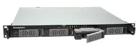 NETGEAR ReadyNAS™ 1100 3TB Dual Gigabit Rackmount Network Storage (4x750GB) RNR4475-100EUS
