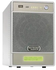 NETGEAR ReadyNAS™ NV+ 1TB Gigabit Desktop Network Storage (4x250GB) RND4425-100EUS Thumbnail 4