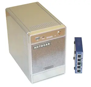NETGEAR ReadyNAS™ NV+ 1TB Gigabit Desktop Network Storage (4x250GB) RND4425-100EUS Thumbnail 10