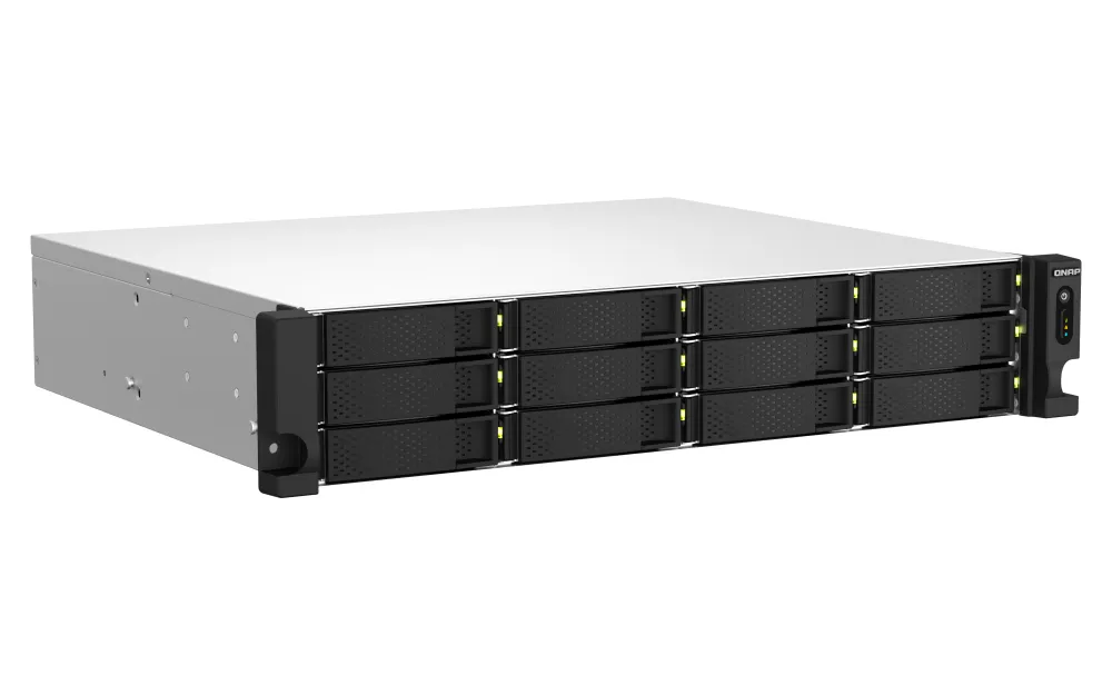 QNAP TS-1264U-RP-8G/96TB-EXOS Thumbnail 3