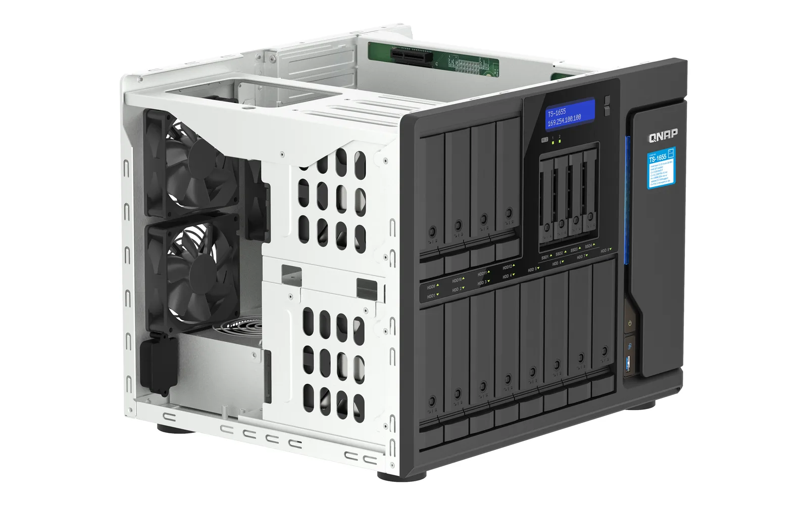 QNAP TS-1655-8G/168TB-REDPRO Thumbnail 3