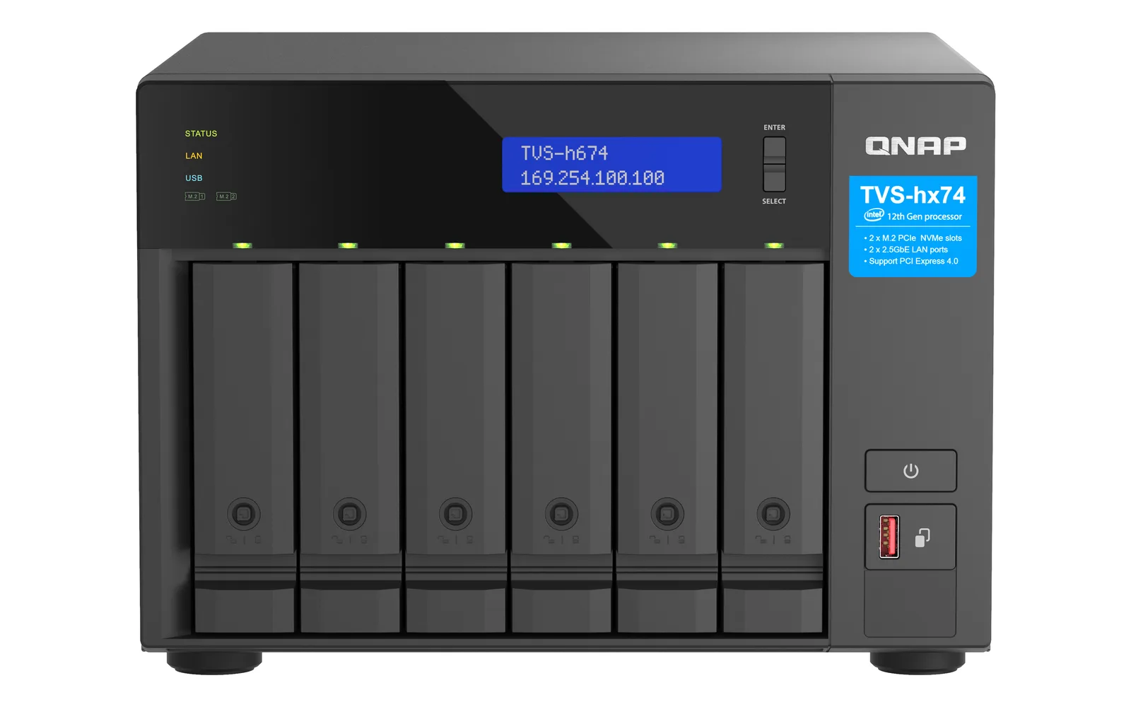QNAP TVS-H674T-I5-32G NAS