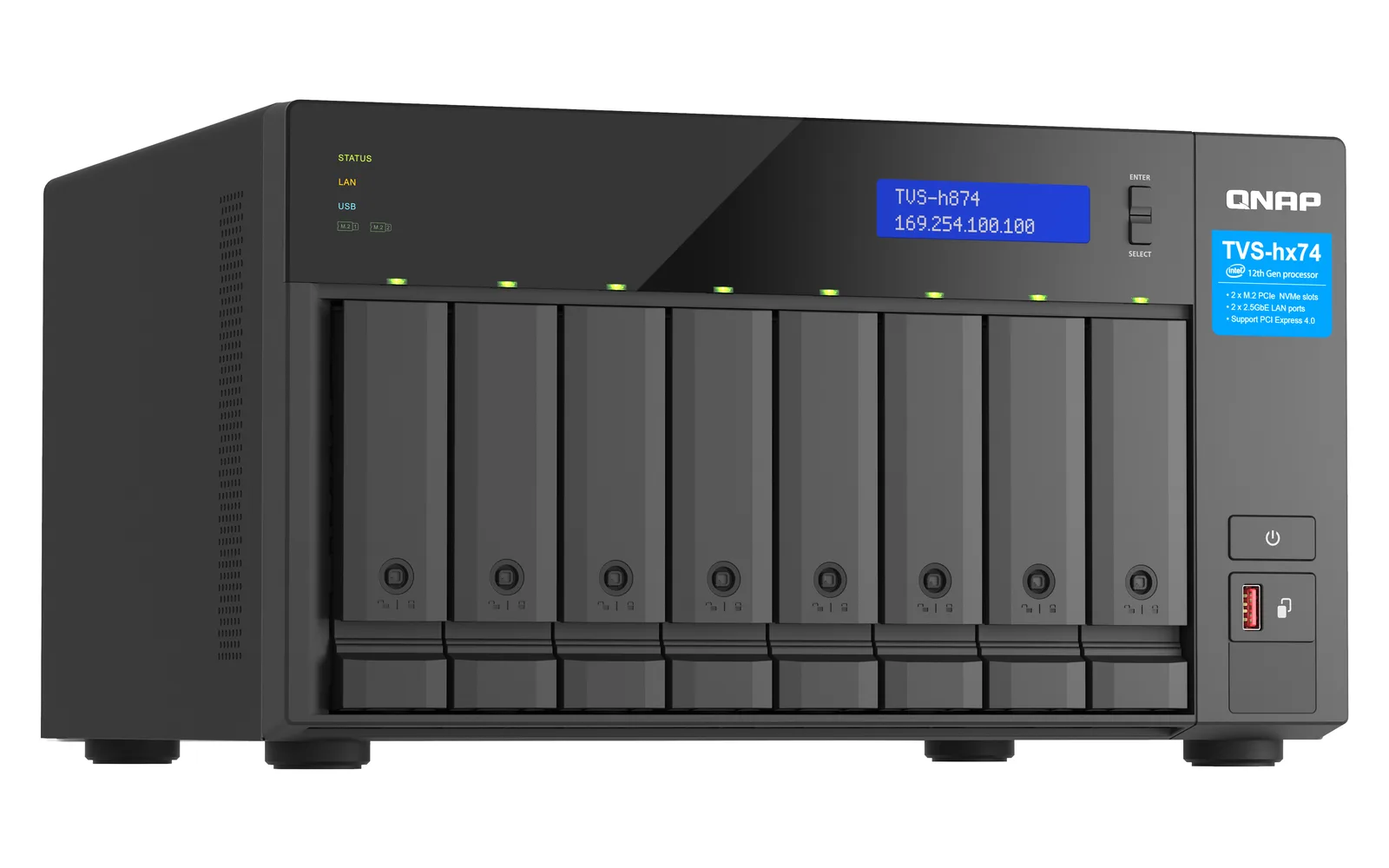 QNAP TVS-H874T-I7-32G Thumbnail 4