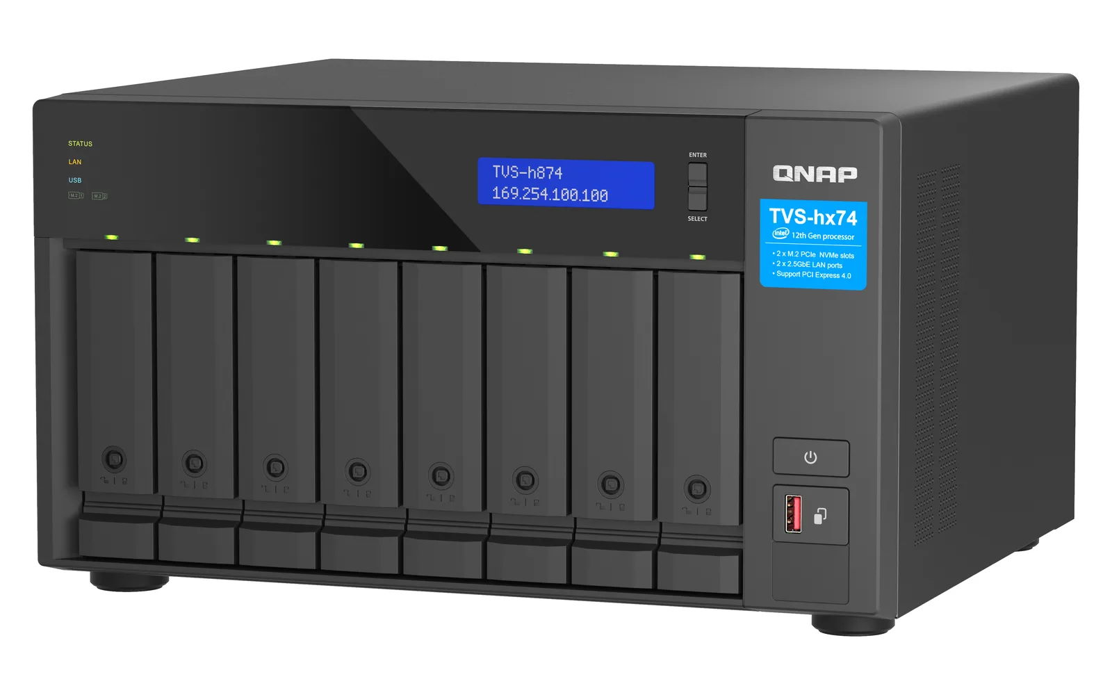 QNAP TVS-H874T-I7-32G Thumbnail 6