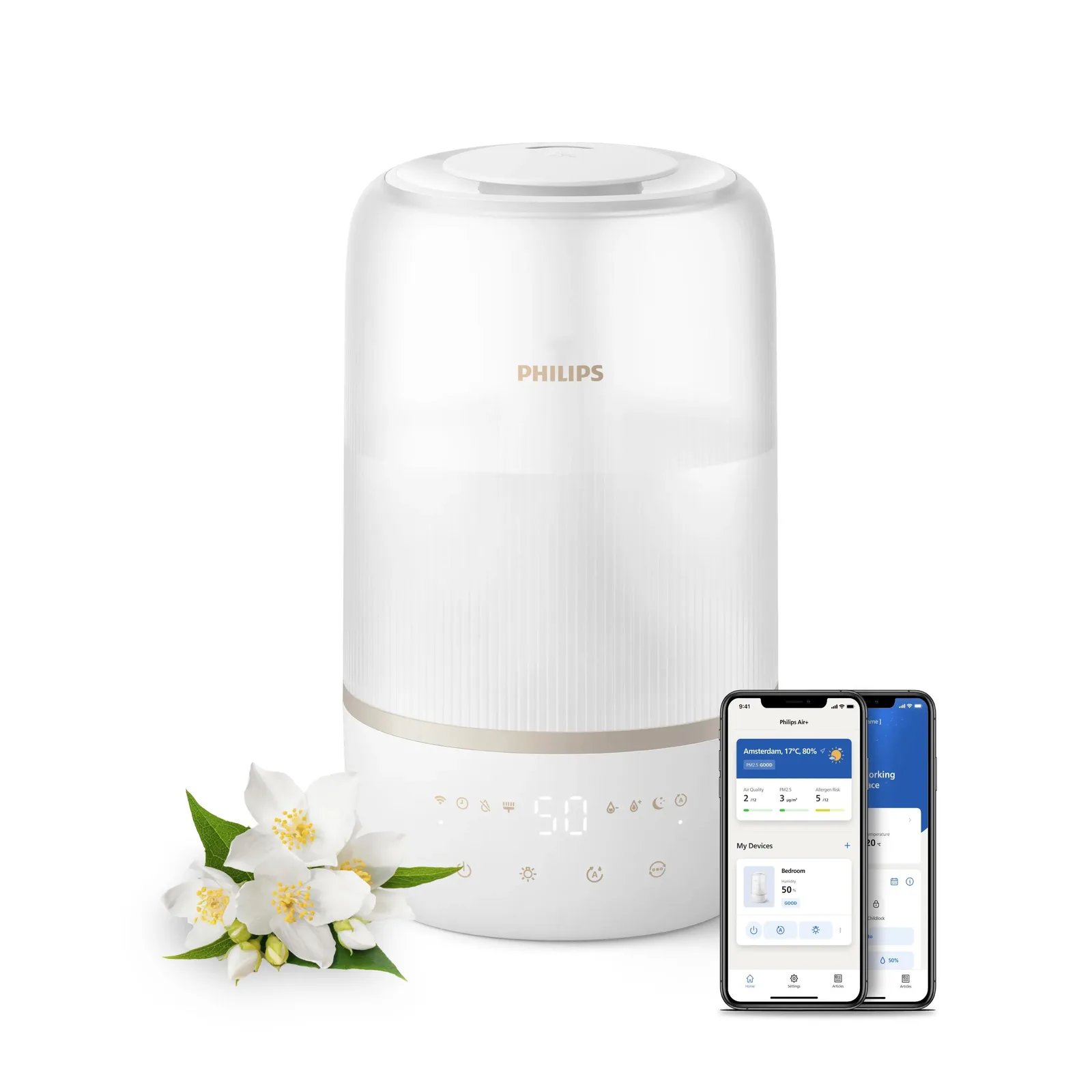 Philips Hava Nemlendirici HU1510/04 Thumbnail 0