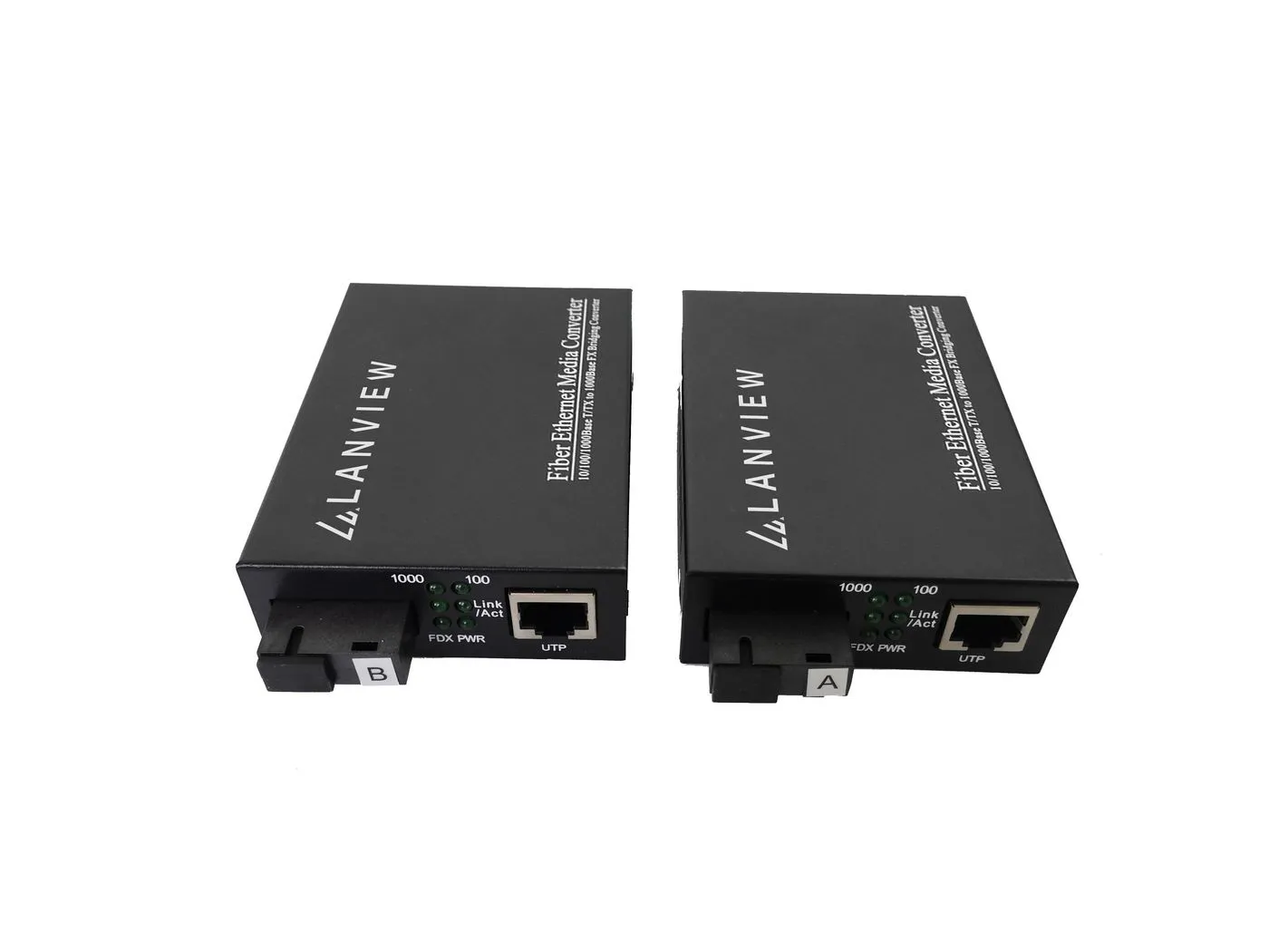 Lanview LVN-MED-SC-1000BASE-X-2 Network Media Converters