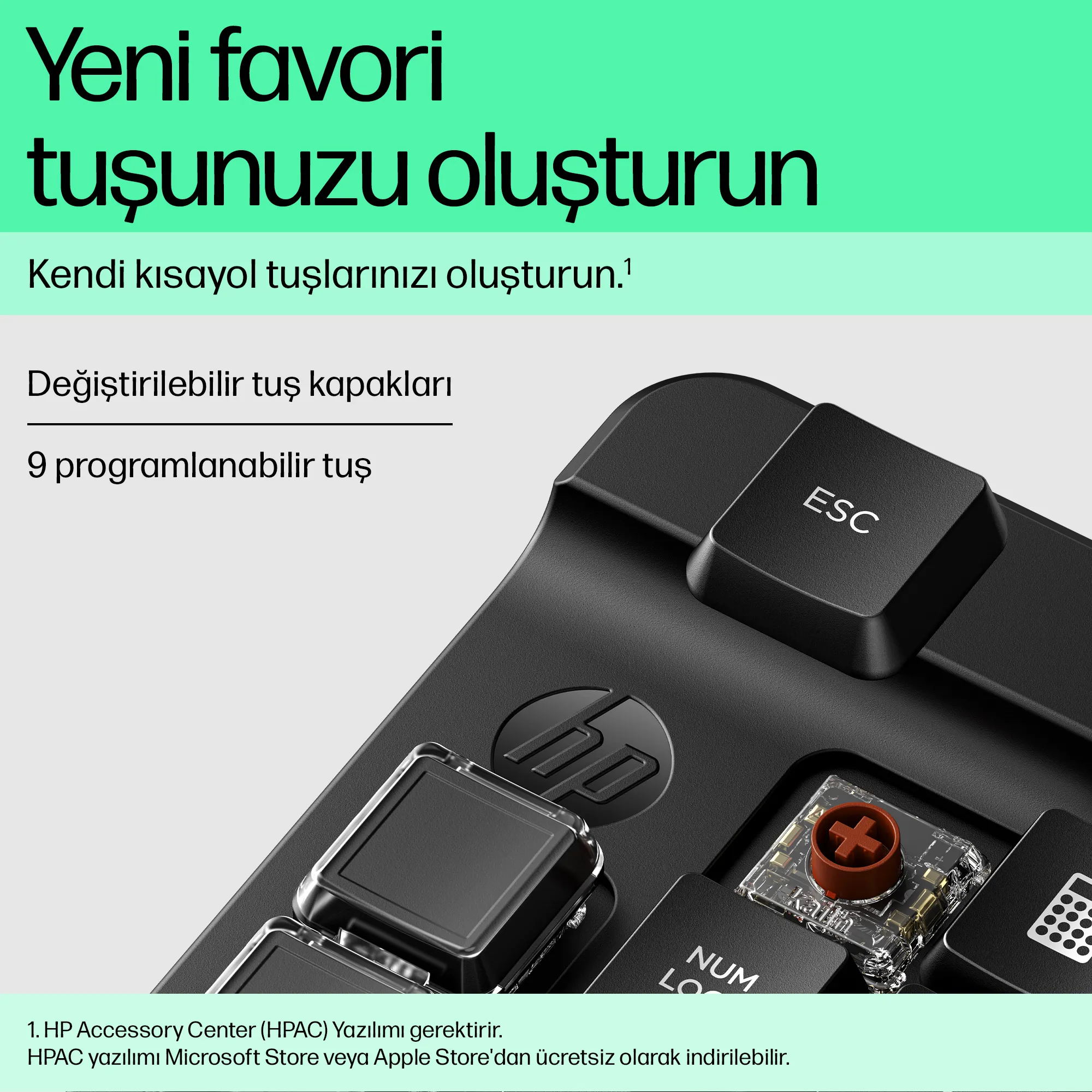 HP 435 Programmable Wireless Keypad 7N7C3AA#ABF Thumbnail 4