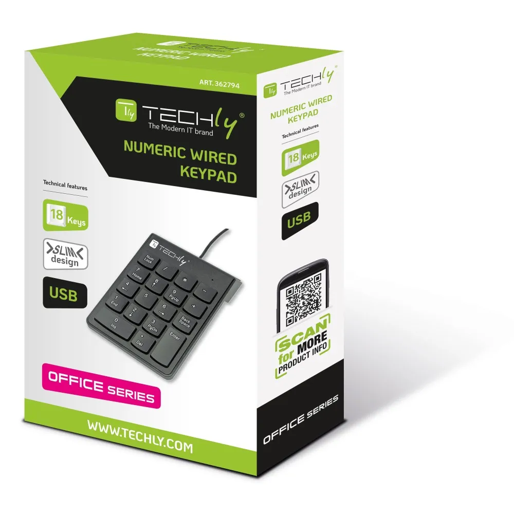Techly IDATA KP-BLKTY Thumbnail 1