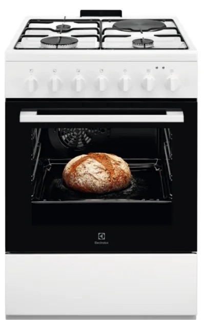 Electrolux LKM624022W 943 005 633 Ocaklı Fırın