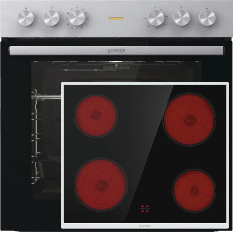 Gorenje FH Set CX (BC 6715E02XK+ECD 641 BX) FH SET CX BAS Ocaklı Fırın