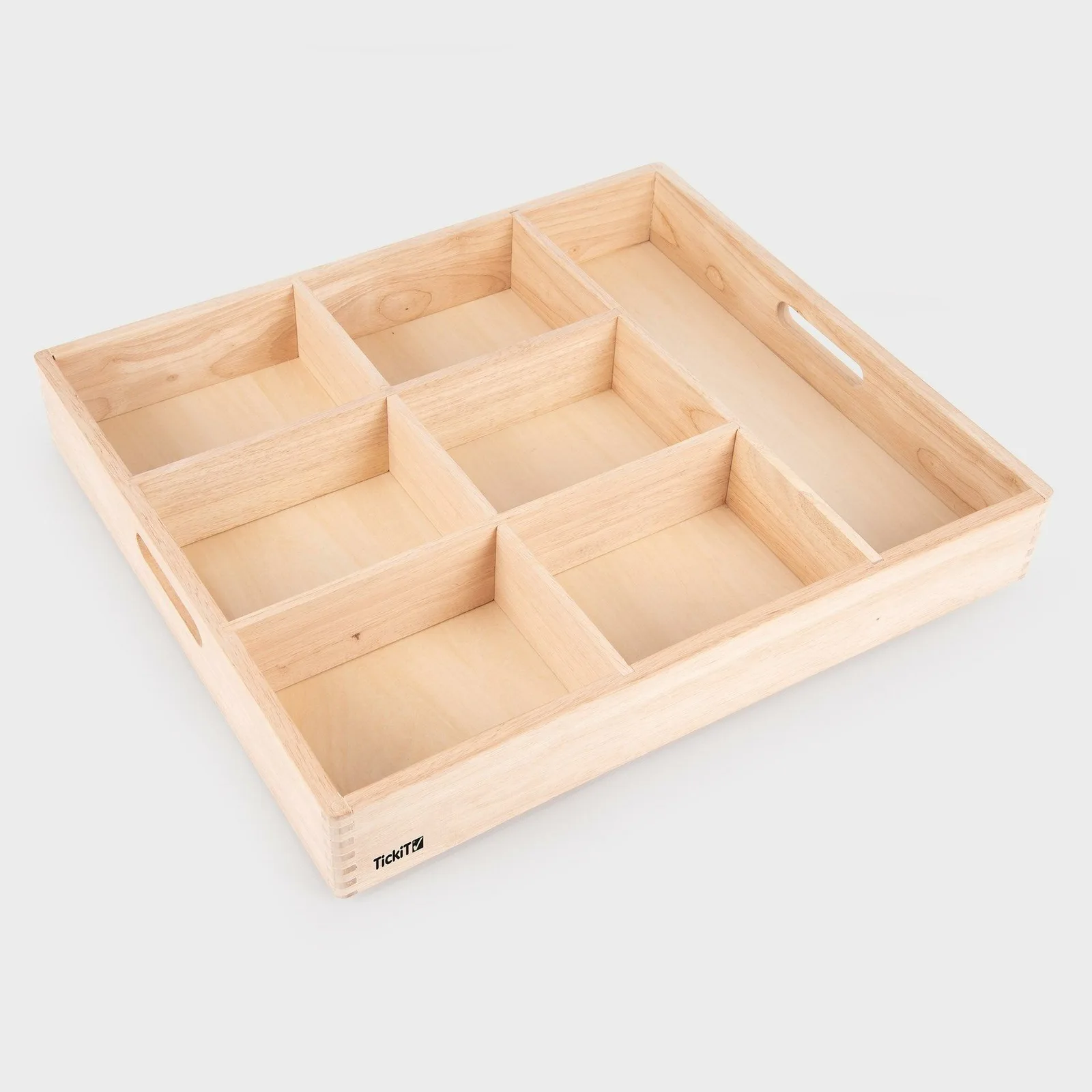 Tickit Wooden Sorting Tray - 7 Way 74055 Öğrenme Oyuncak Aksesuvarları
