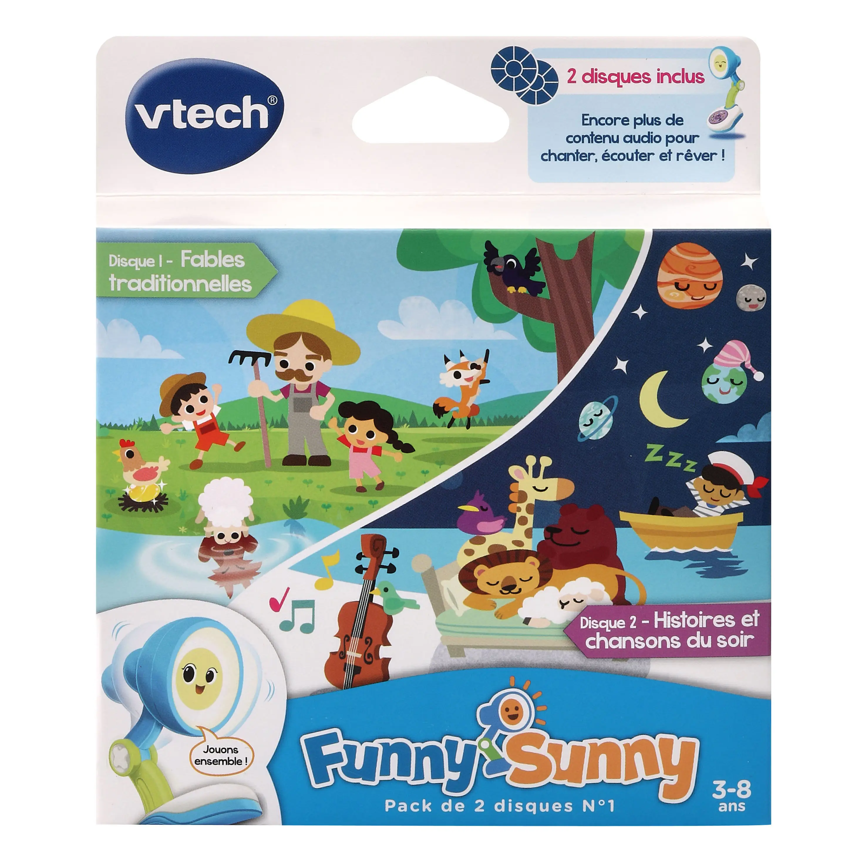 VTech PACK 2 DISQUES N°1 80-263105 Thumbnail 1
