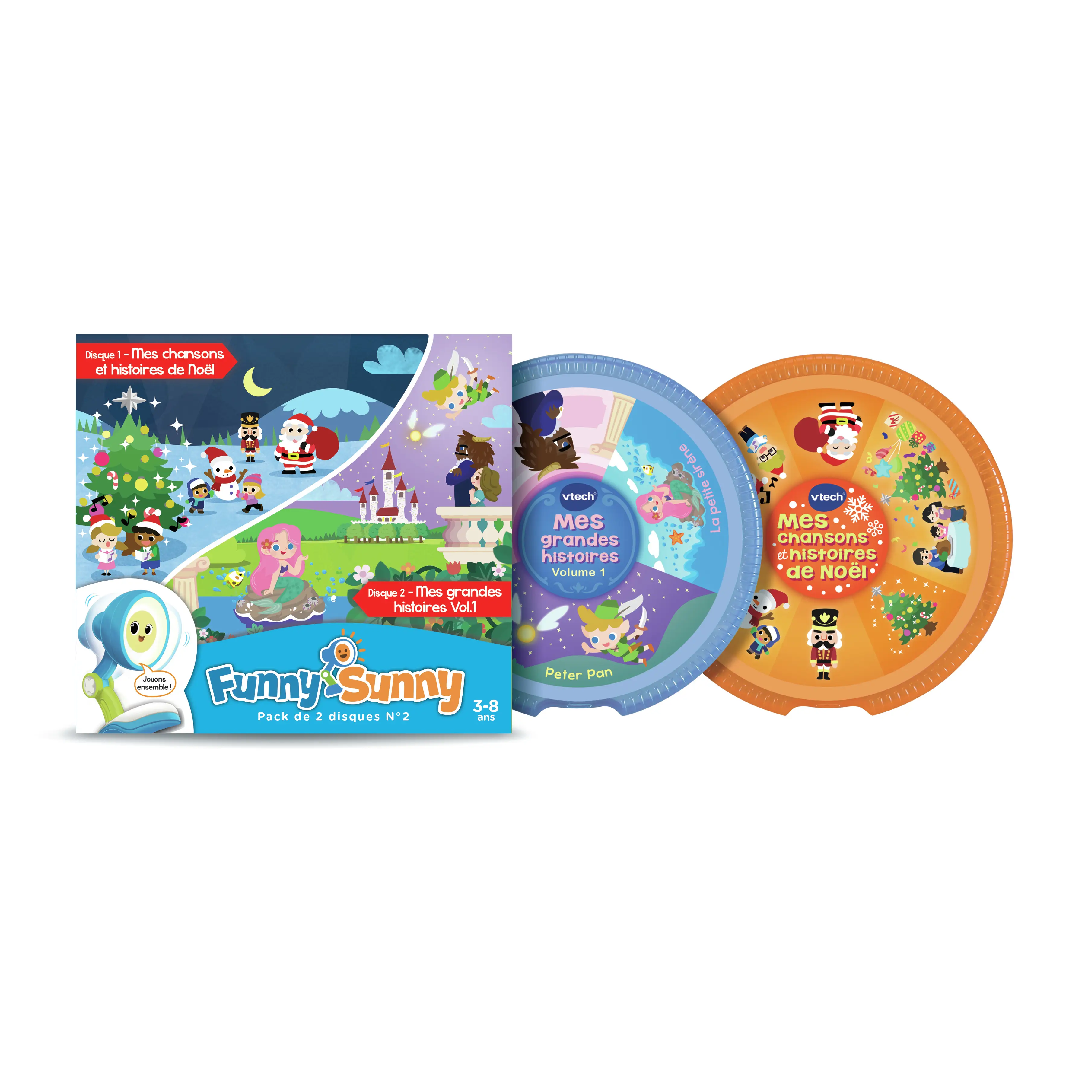 VTech PACK 2 DISQUES N°2 80-263205 Öğrenme Oyuncak Aksesuvarları