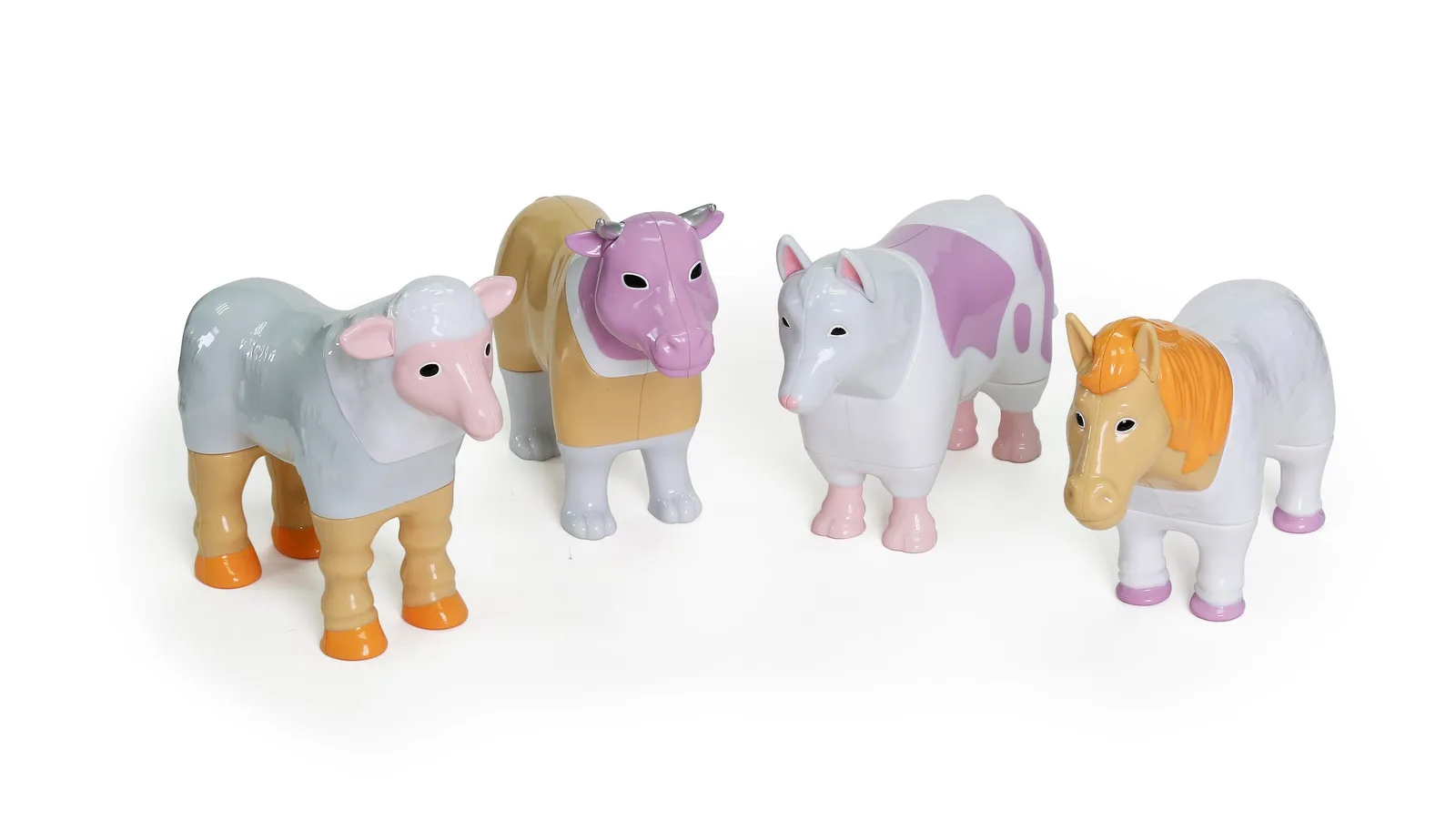Popular Playthings Magnetic Mix or Match 62002 4 Parça Oyuncak Figür Thumbnail 1