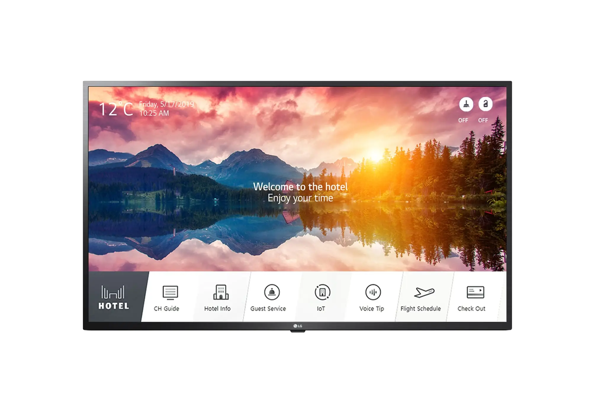 LG 43US662H9 20 W TV Otel Televizyonları