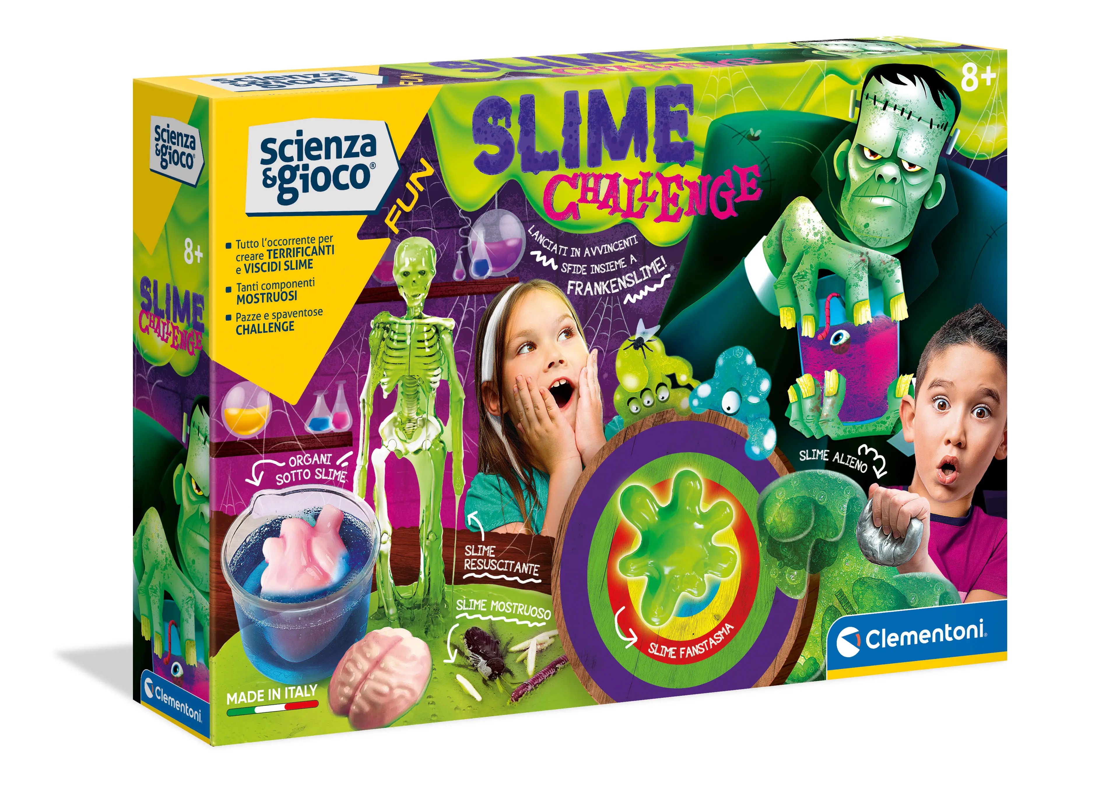 Clementoni SLIME CHALLENGE 19196 Oyun Setleri