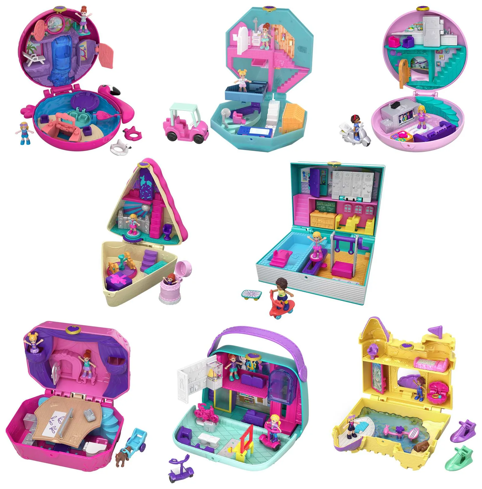 Polly Pocket FRY35 Oyun Setleri