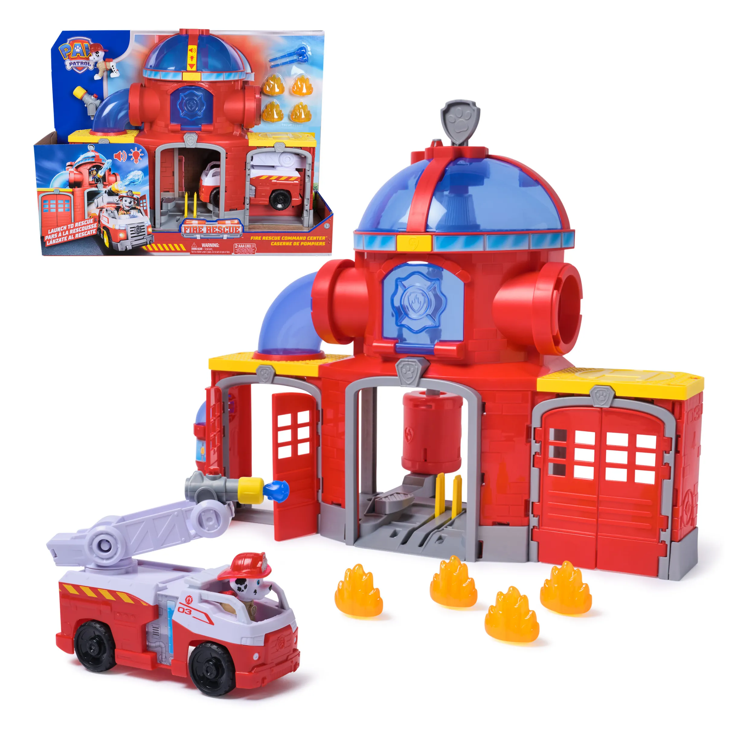Spin Master PAW Patrol PAW PYS Fire Station Playset GML 6073760 Oyun Setleri