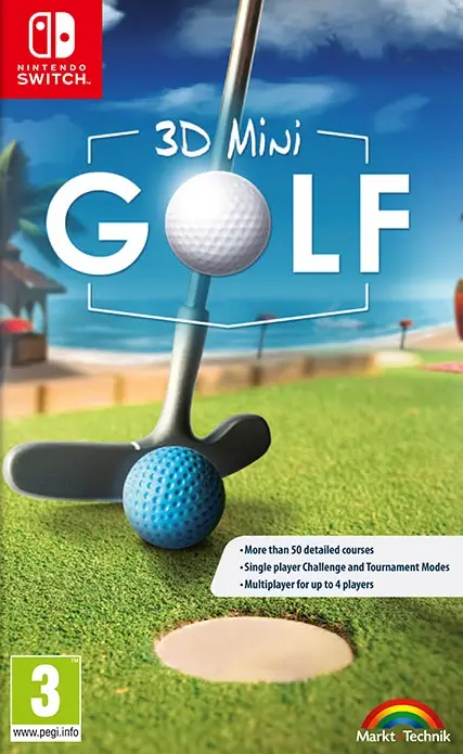 Nintendo 3D MiniGolf, Switch 12100 Oyun
