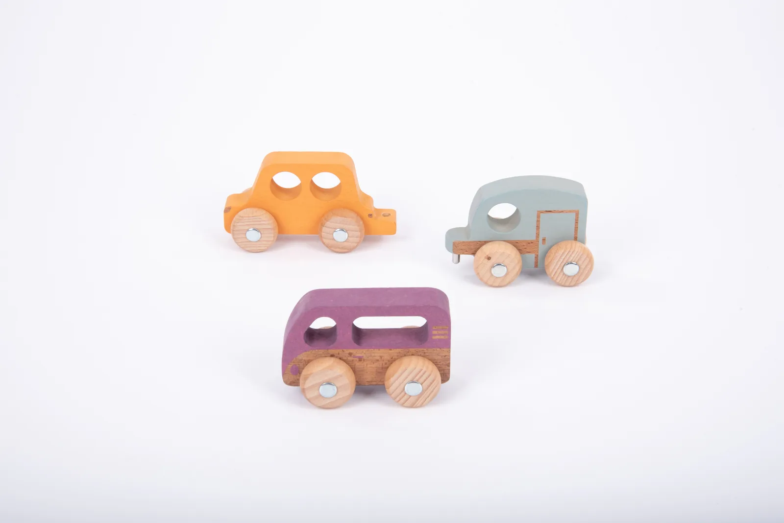 Tickit Rainbow Wooden Adventure Vehicles 73514 Oyuncak Araç Thumbnail 3