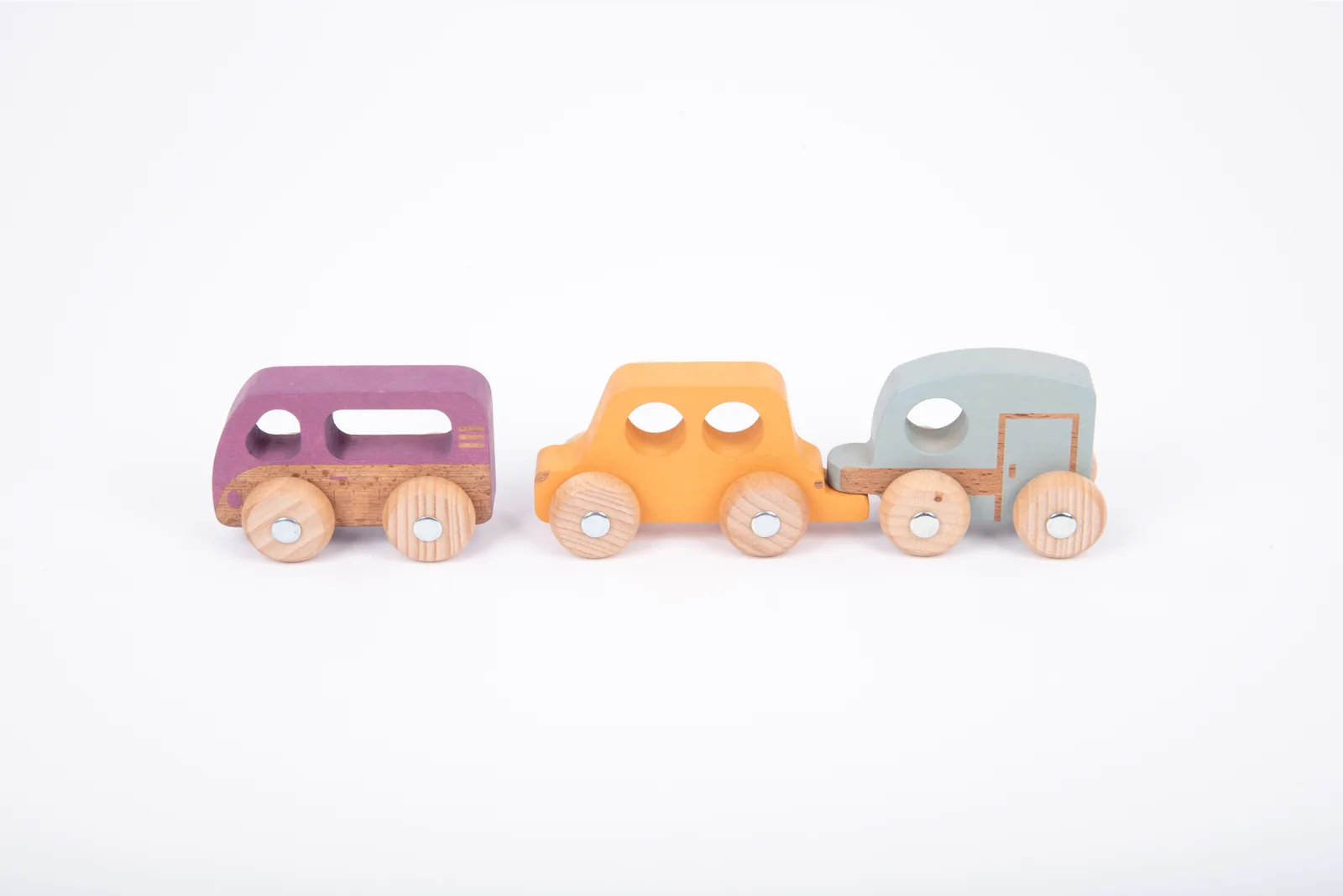 Tickit Rainbow Wooden Adventure Vehicles 73514 Oyuncak Araç