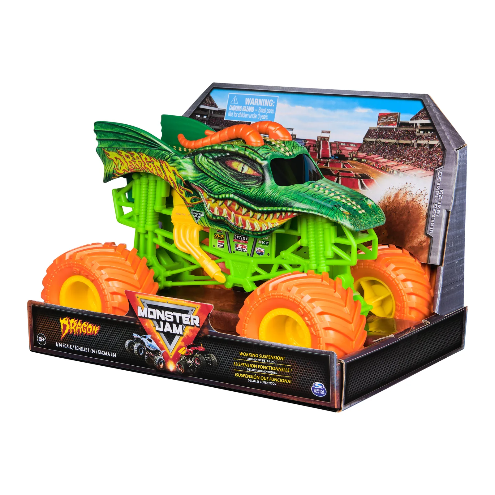 Spin Master Monster Jam Dragon 6071322 Oyuncak Araç Thumbnail 12