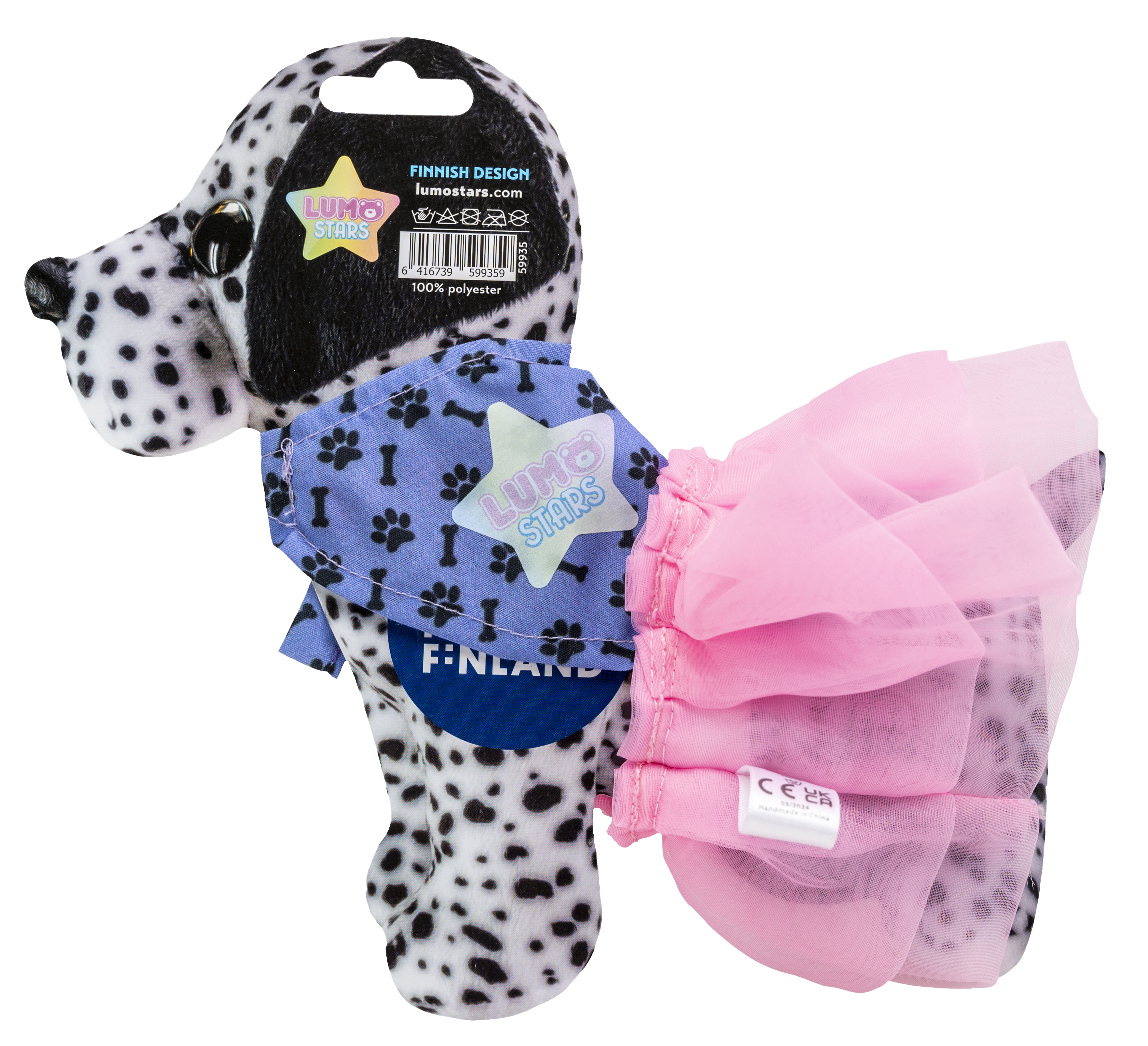 Lumo Stars Puppies Tulle Dress & Scarf 59935 Oyuncak Bebek Aksesuarları