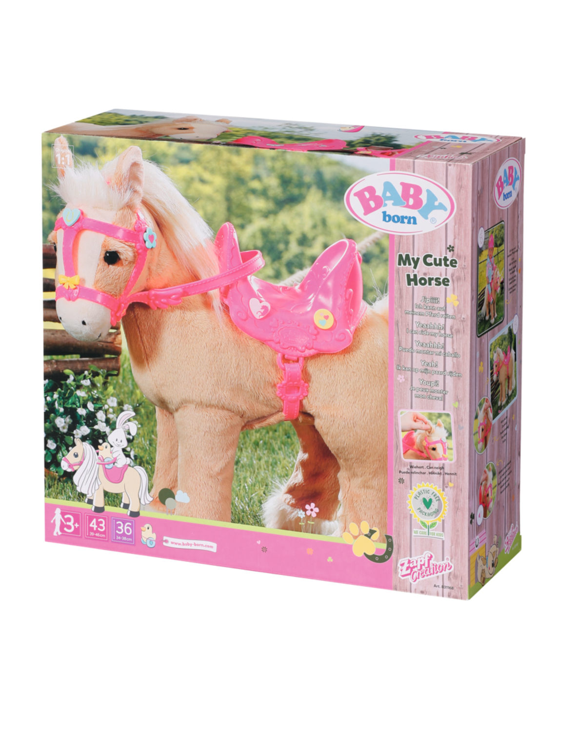 Zapf BABY born My Cute Horse 840627 Thumbnail 1
