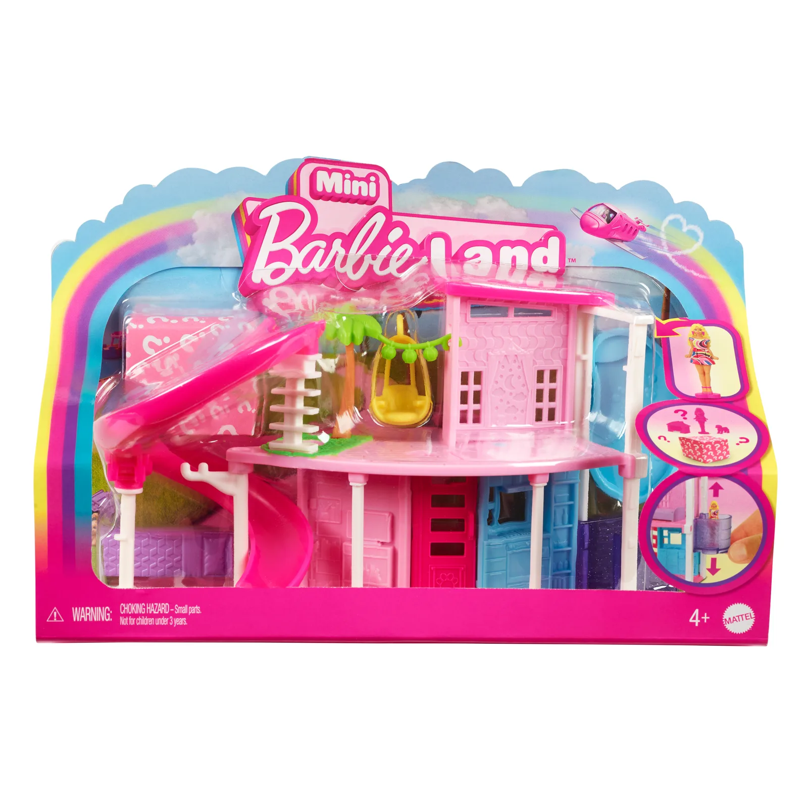 Barbie Mini BarbieLand HYF45 Oyuncak Bebekevleri