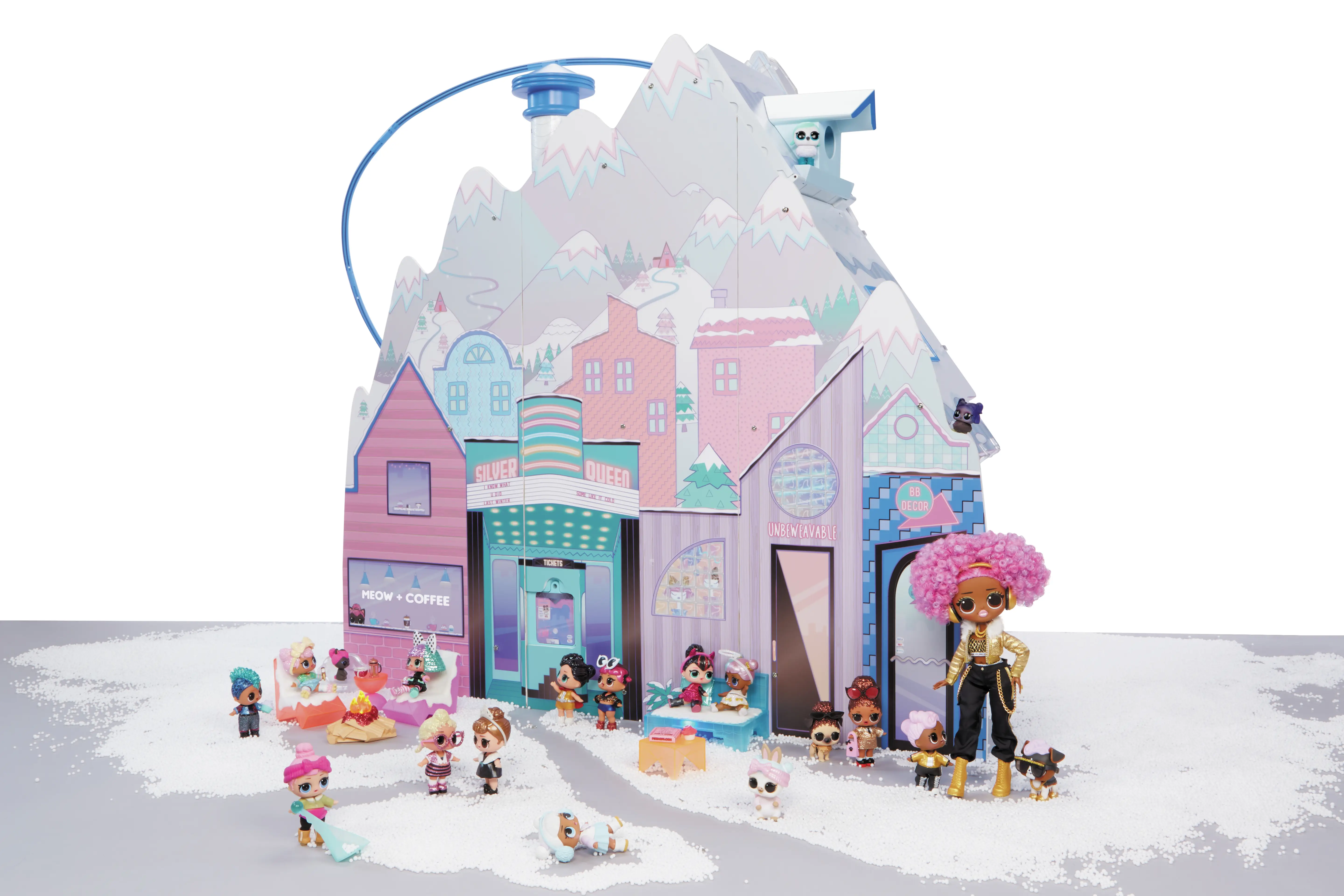 MGA Entertainment Chalet- Winter Disco 562207 Oyuncak Bebekevleri