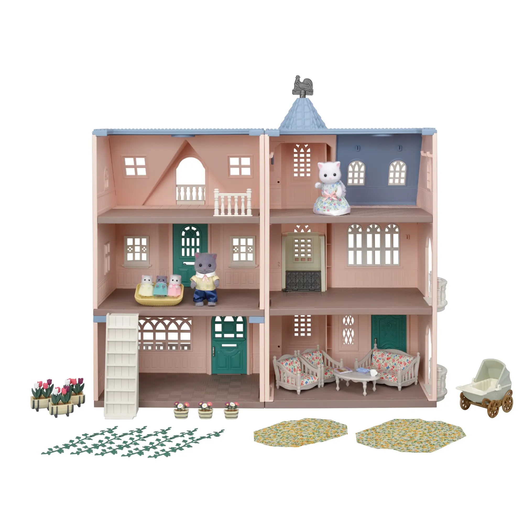 Sylvanian Families 5521 24 Parça Oyuncak Bebek Oyuncak Bebekle