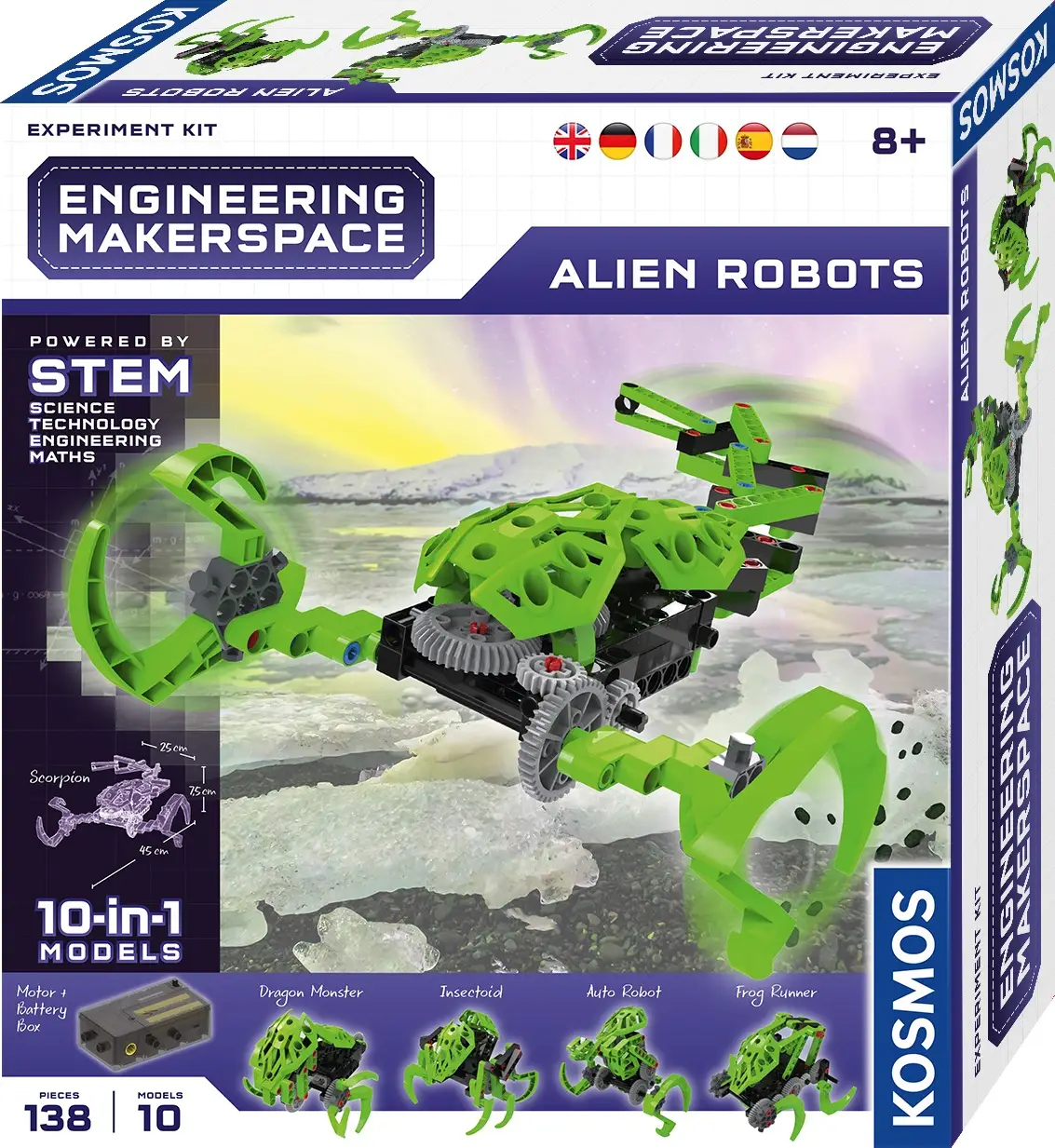 Kosmos Alien Robots 665135 Oyuncak Inşaa Setleri