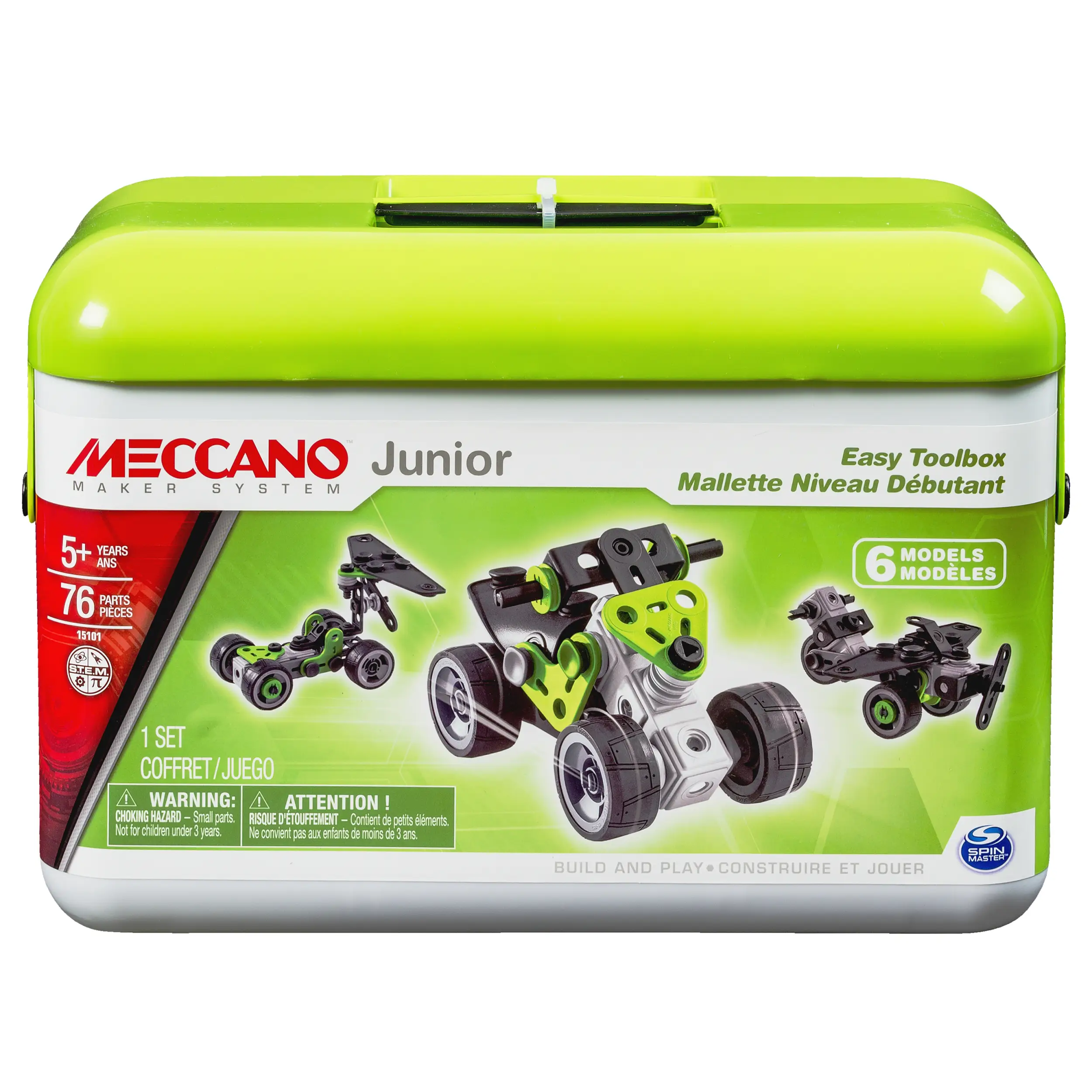 Spin Master MEC JNR Junior Easy Toolbox F15 CN GML 6026705 Oyuncak Inşaa Setleri