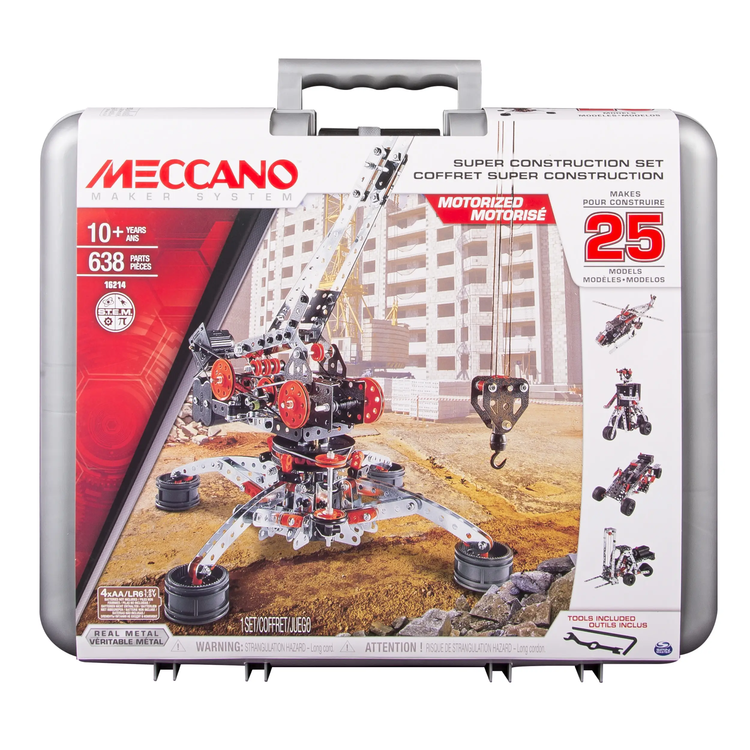 Spin Master MEC MDL Super Construction Set GML 6032896 Oyuncak Inşaa Setleri
