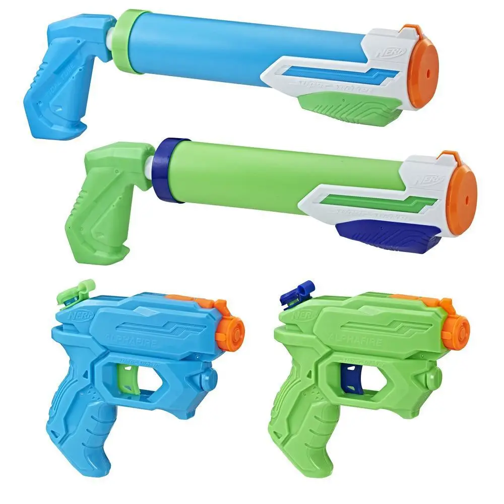 Hasbro Nerf Super Soaker - 4 Floodtastic (pack da 4 blaster) E2999 Oyuncak Silah