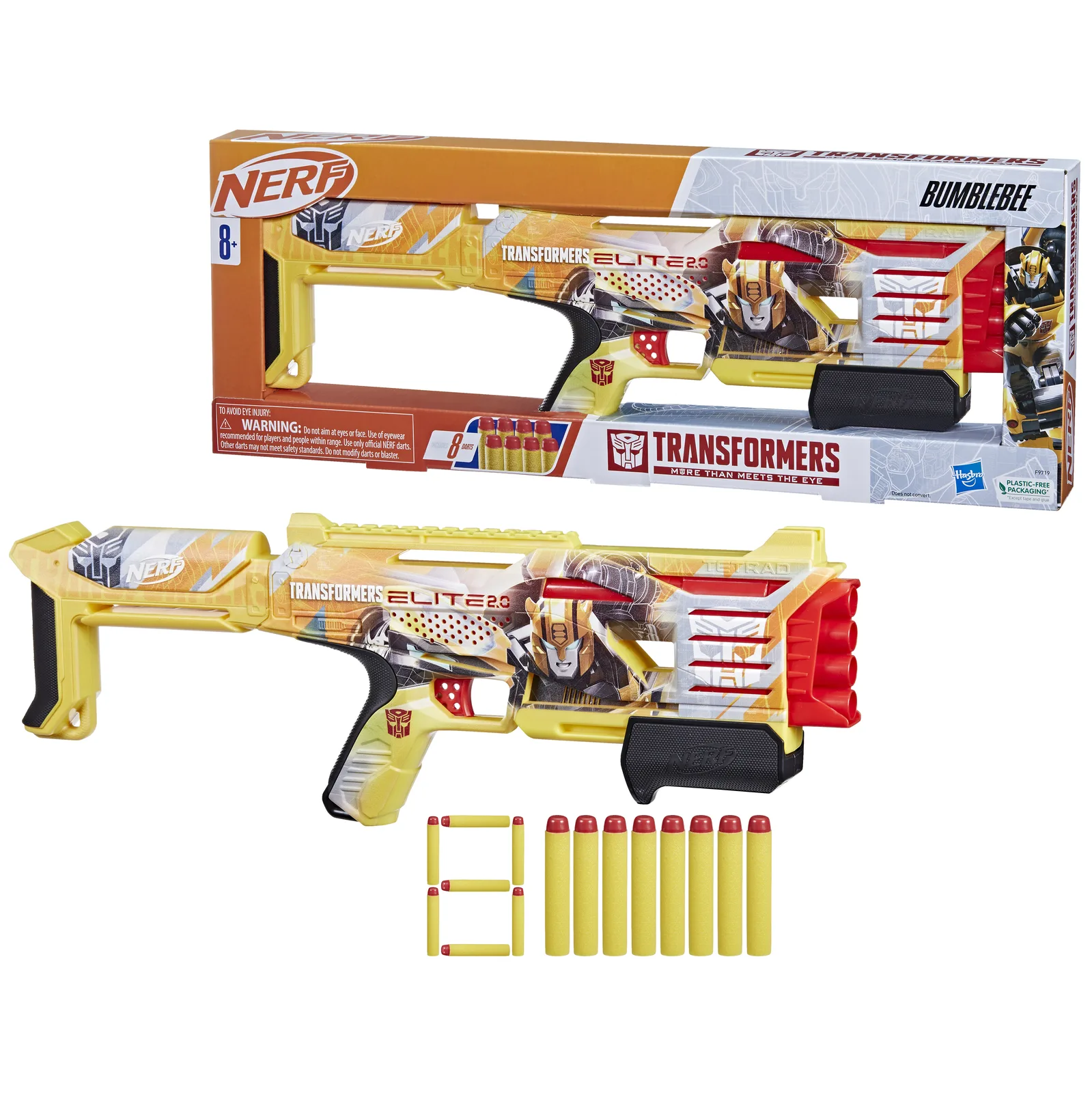 Nerf Elite 2.0 Bumblebee F9719EU4 Thumbnail 4