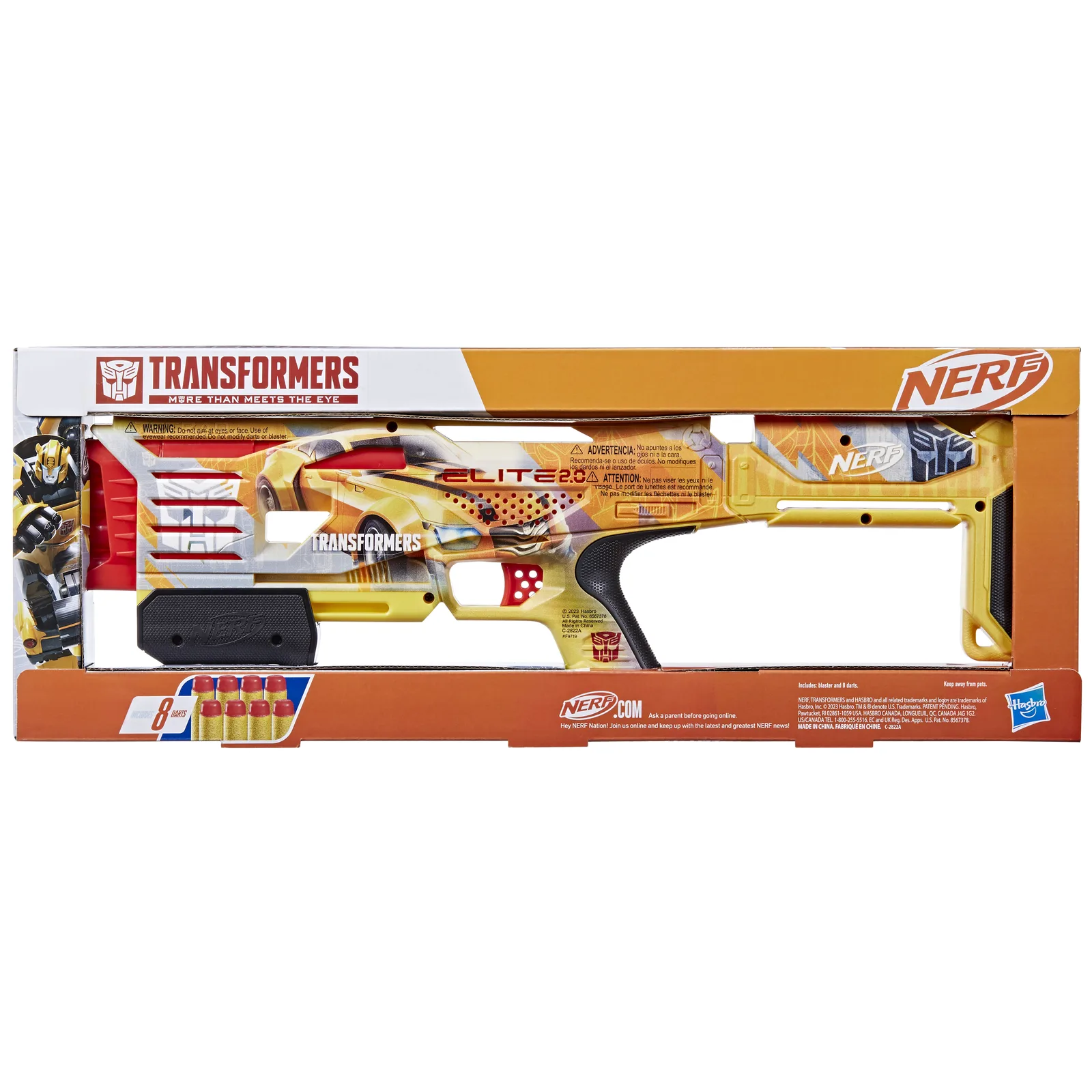 Nerf Elite 2.0 Bumblebee F9719EU4 Thumbnail 8