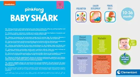 Clementoni Baby Shark 17428 Thumbnail 2