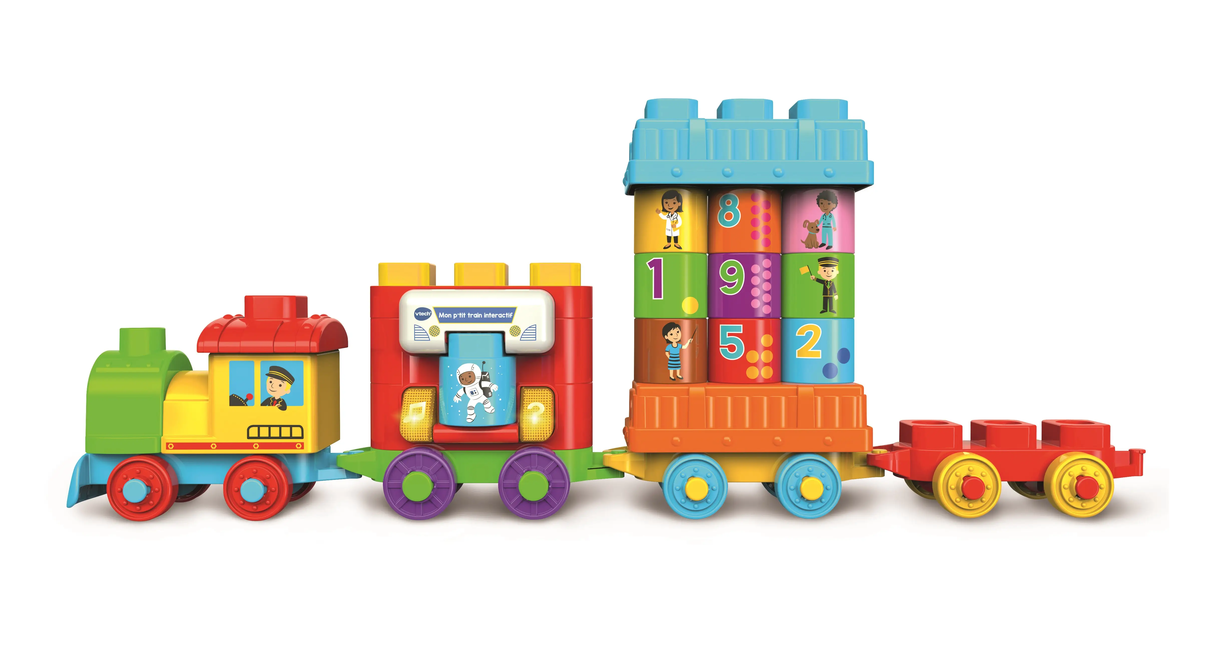 VTech Mon p'tit train interactif 80-606605 Thumbnail 2