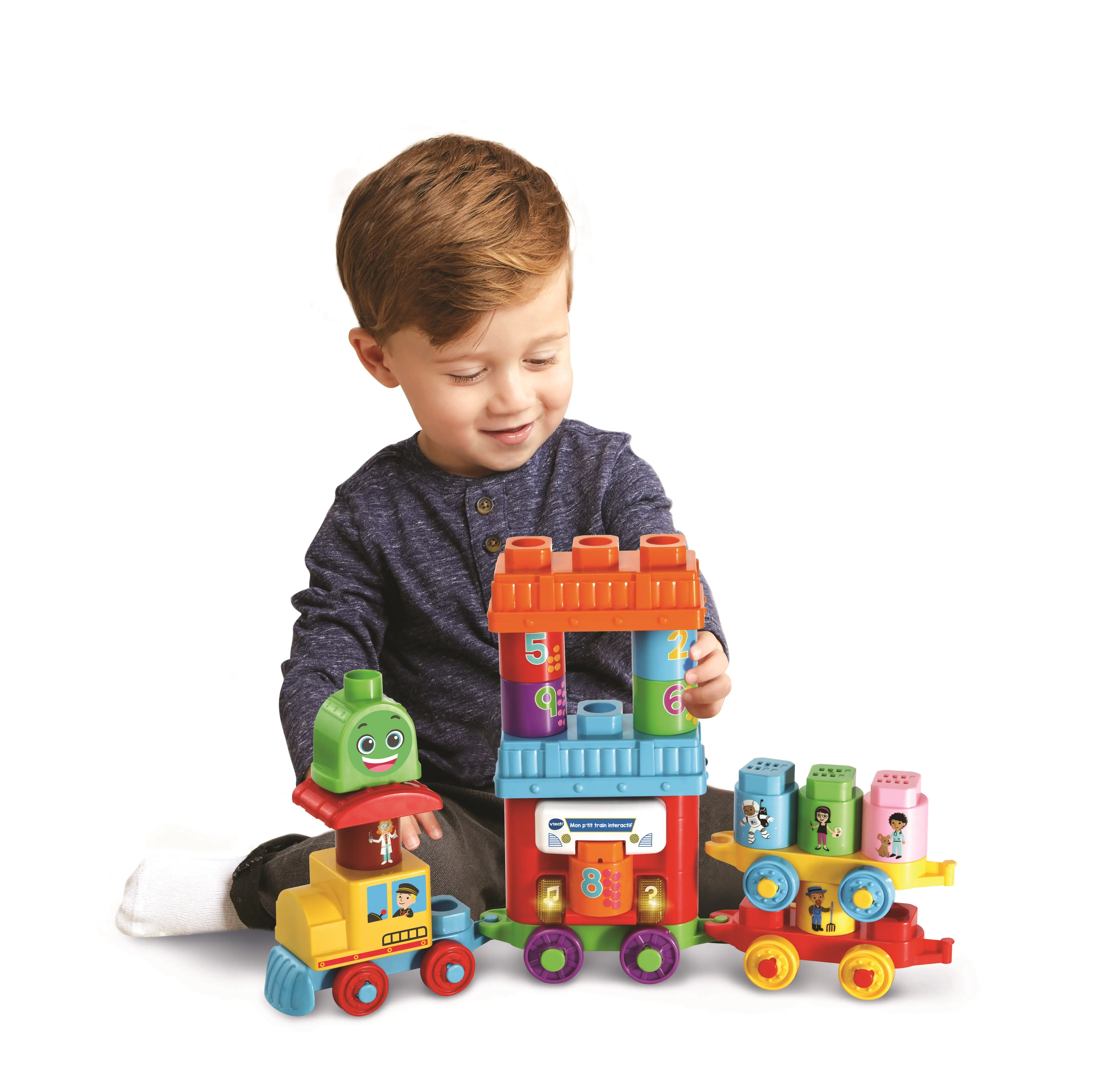VTech Mon p'tit train interactif 80-606605 Thumbnail 3
