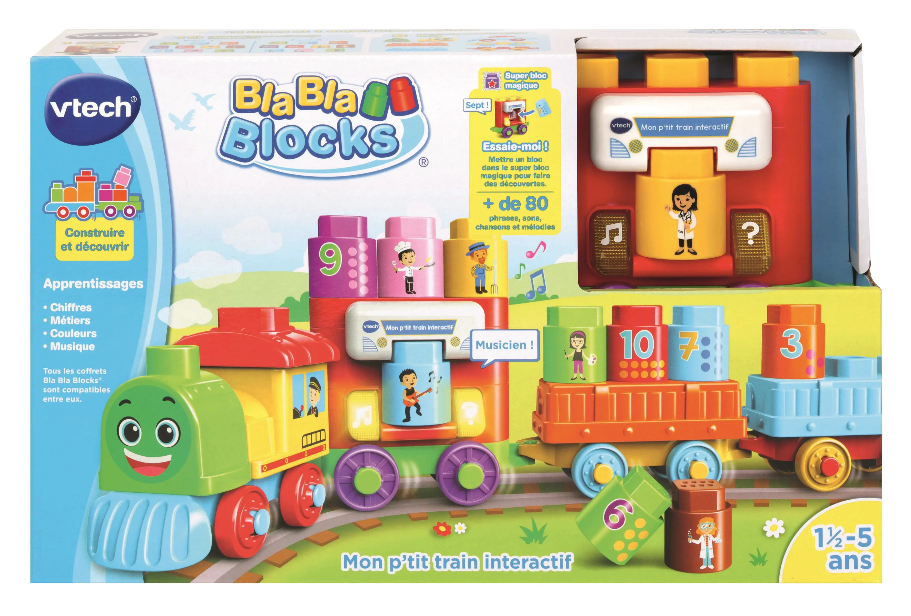 VTech Mon p'tit train interactif 80-606605 Thumbnail 6