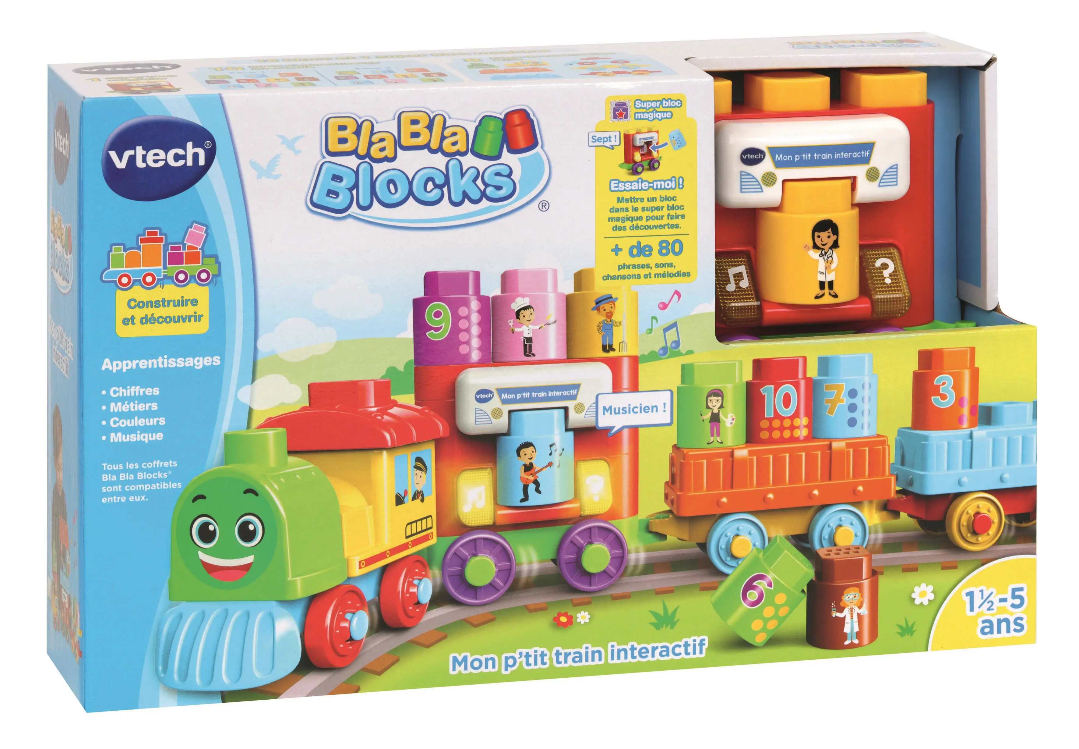 VTech Mon p'tit train interactif 80-606605 Thumbnail 7