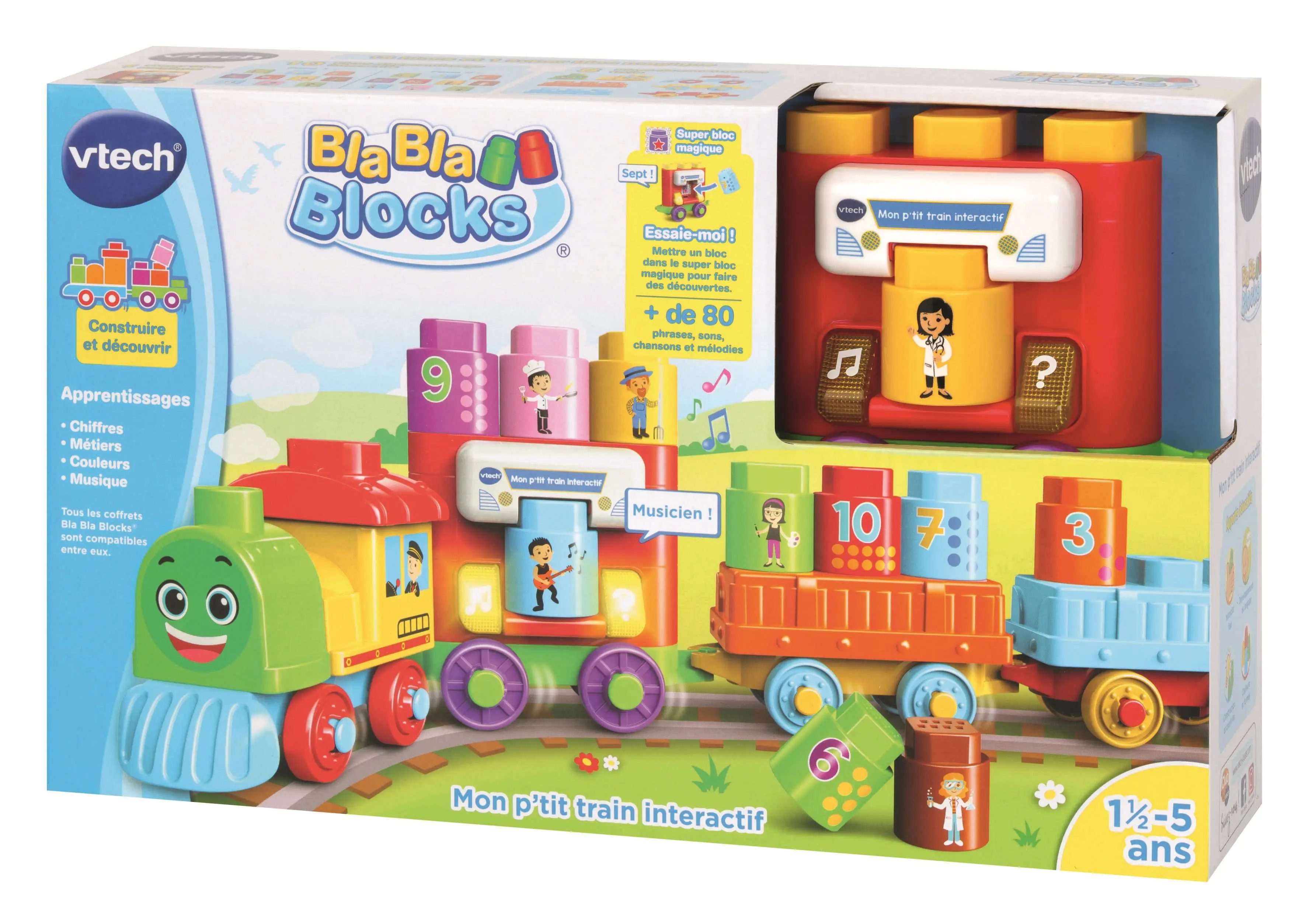 VTech Mon p'tit train interactif 80-606605 Thumbnail 8