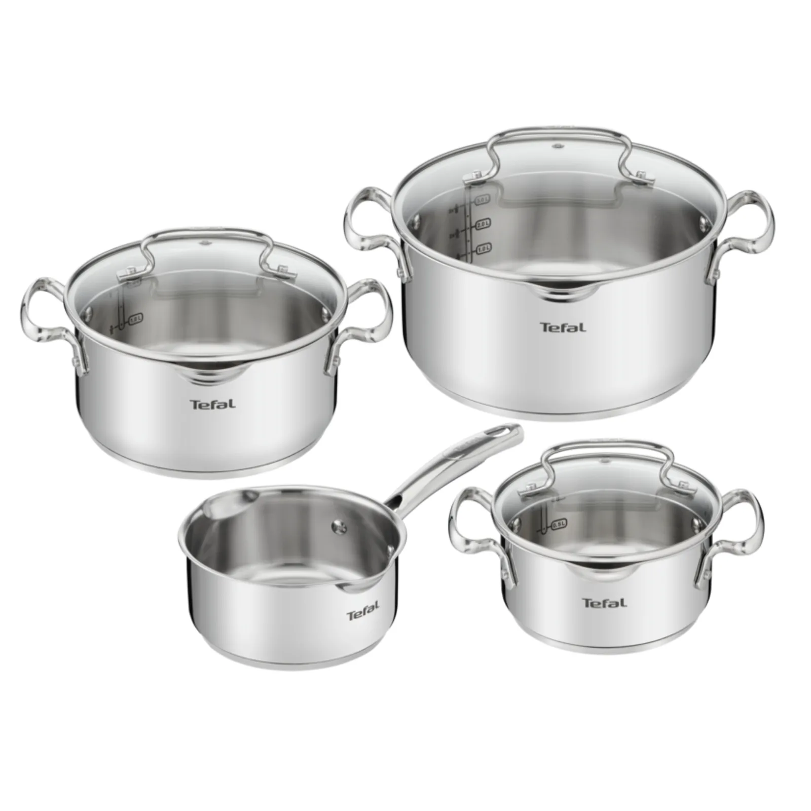 Tefal Duetto+ G719S735 Pan & Pot Sets