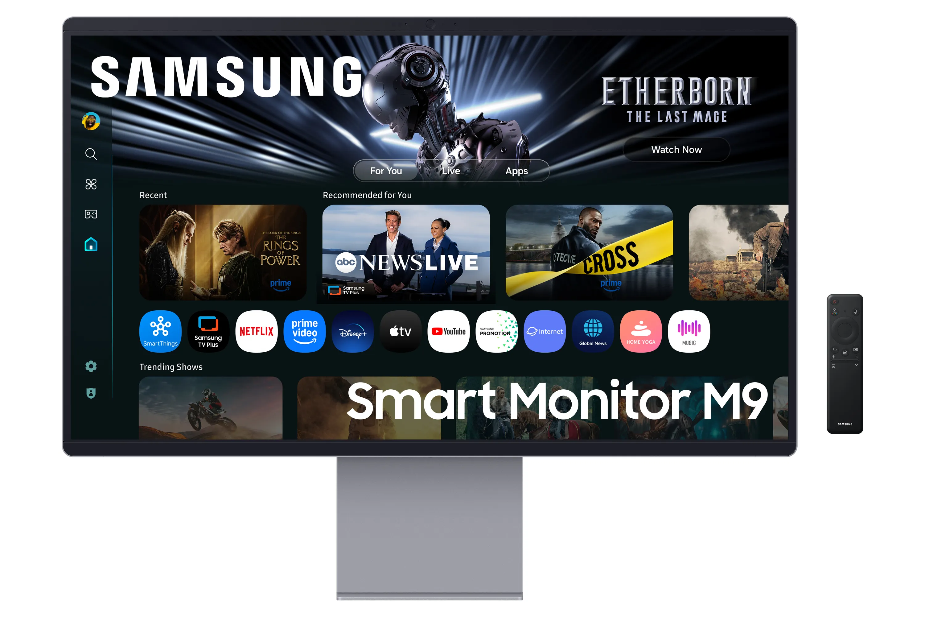 Samsung Smart M90SF LS32FM902SUXEN 32 inç 165Hz 4K UHD OLED Oyuncu Monitörü Monitörle