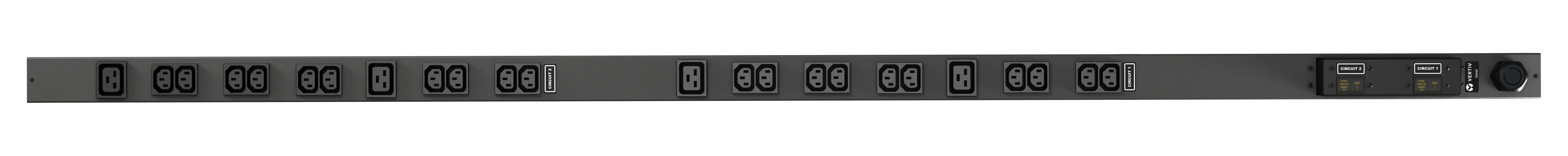Vertiv Geist rPDU, basic, 0U, input IEC60309 230V 32A, outputs (20)C13 | (4)C19 VP7553 PDU Güç Dağılım Üniteleri