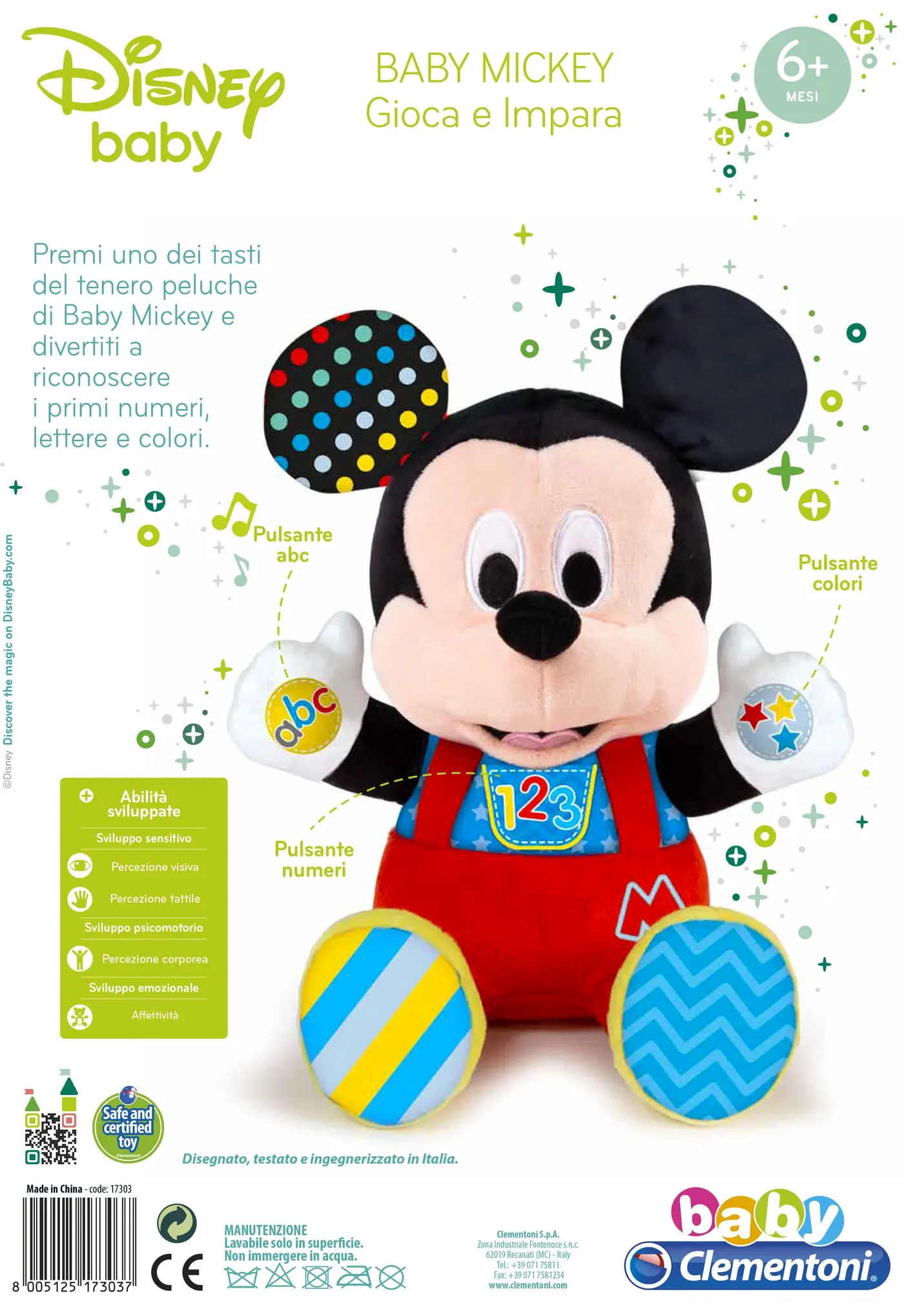 Clementoni Baby Mickey Play and Learn 17303 Thumbnail 3
