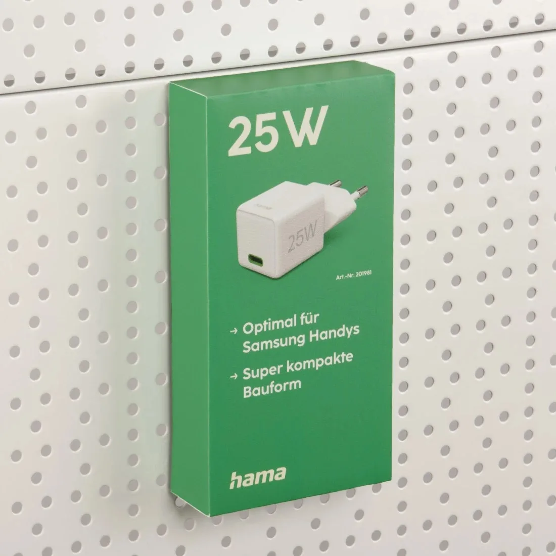Hama 25 W Quick Charger 00298602 Thumbnail 1