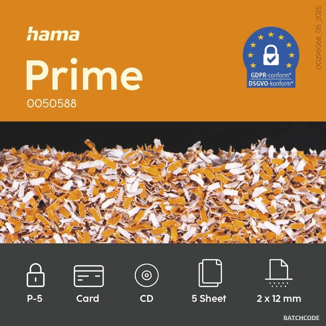 Prime M50CD-W Shredder 00296068 Posterle