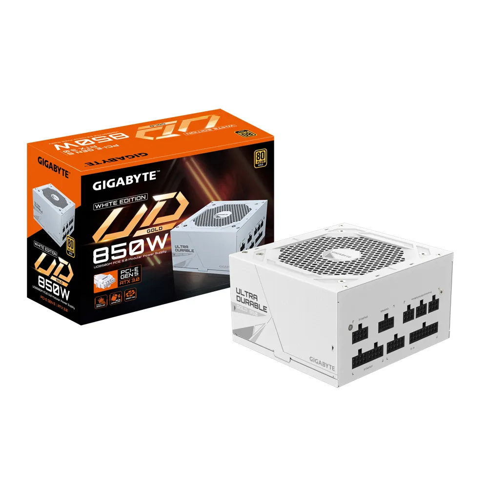 GIGABYTE UD850GM PG5W GP-UD850GM EU 850 W 80 PLUS Gold ATX Güç Kaynağı Power Supply